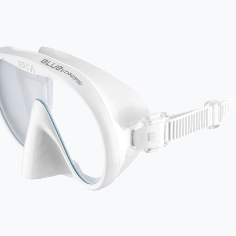 Маска за гмуркане Cressi Musa white 3