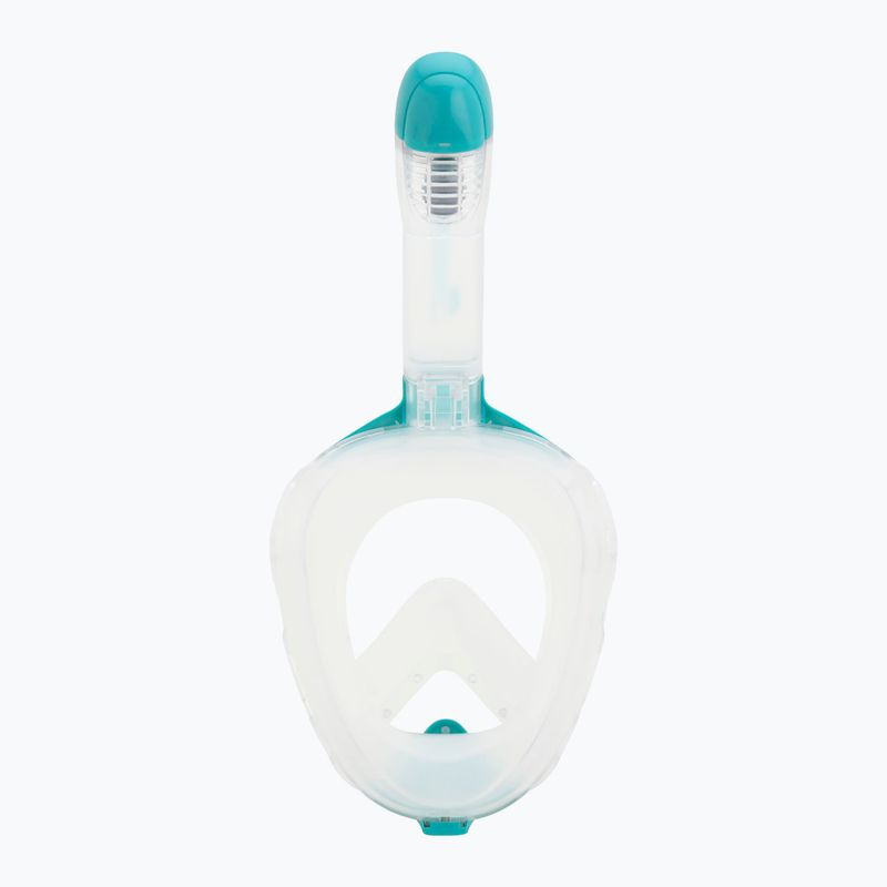 Mаска за цяло лице за шнорхелинг Cressi Java Full Face clear/aquamarine 4