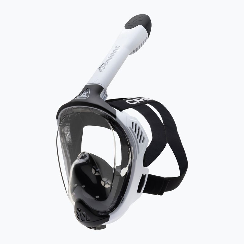 Mаска за цяло лице за шнорхелинг Cressi Java Full Face white/black 2