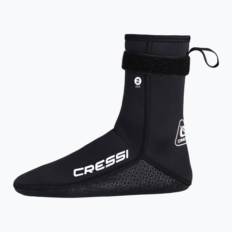 Cressi Guardian Mid-High 2 mm неопренови чорапи черни 2