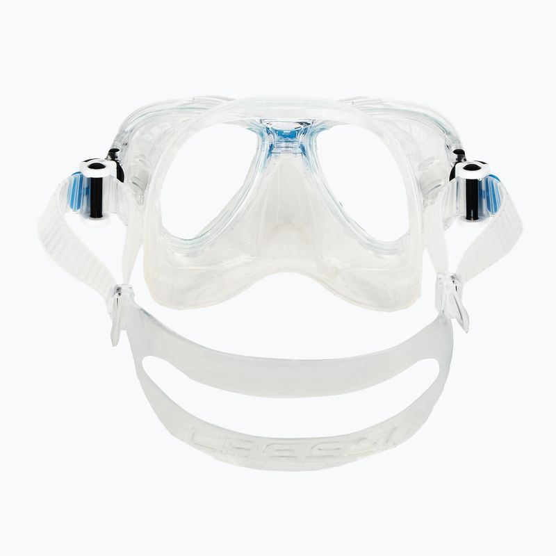 Комплект за гмуркане Cressi Marea + Seal Dry Jr clear/azure 6