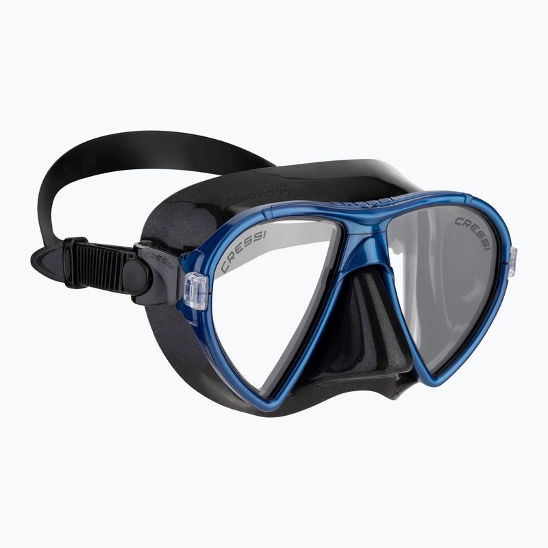 Cressi Ocean маска за гмуркане черна/синя
