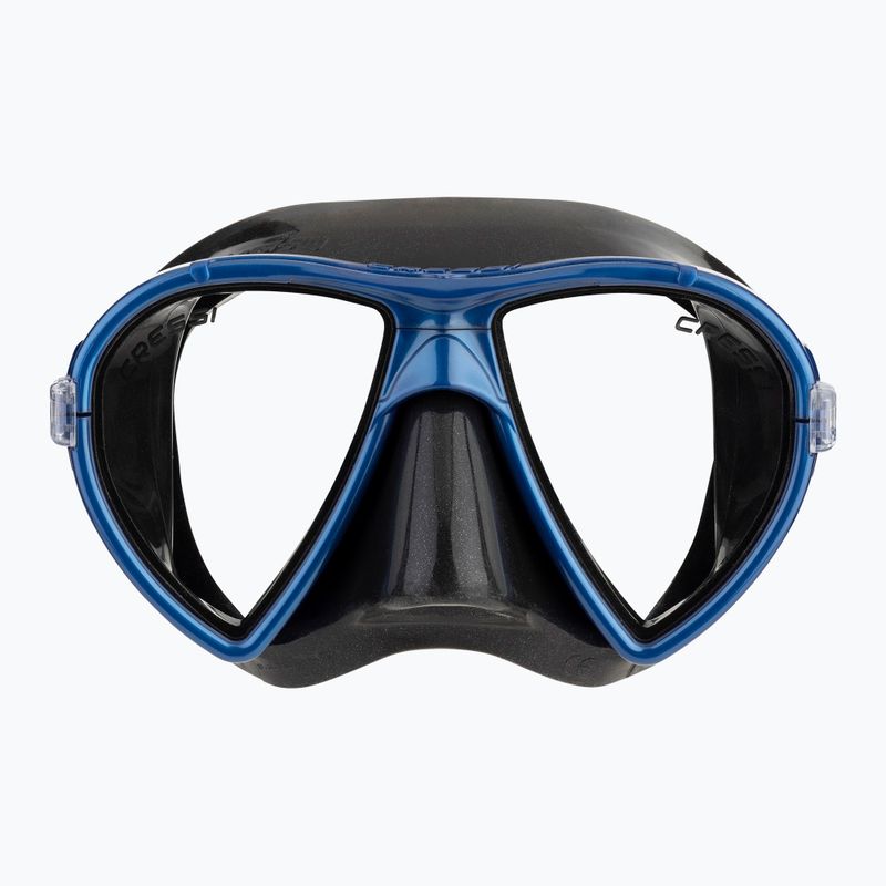 Cressi Ocean маска за гмуркане черна/синя 2