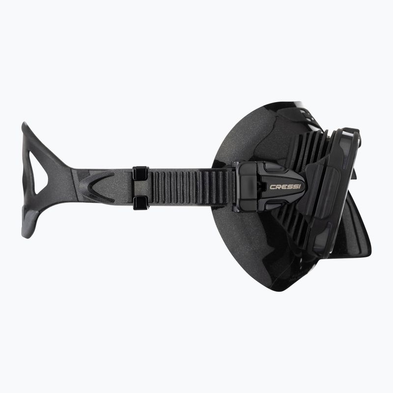 Маска за гмуркане Cressi Prisma черна/черна 3