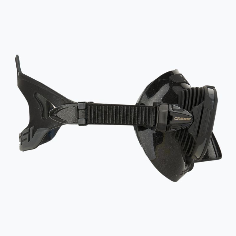 Маска за гмуркане Cressi Prisma UV жълто/синьо 3