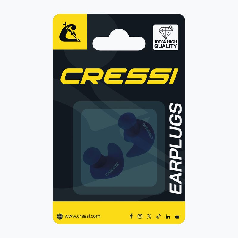 Cressi сухи тапи за уши сини 2