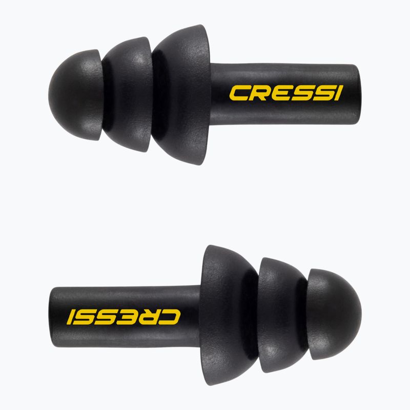 Комплект Cressi Aqua Тапи за уши + щипка за нос черен 3