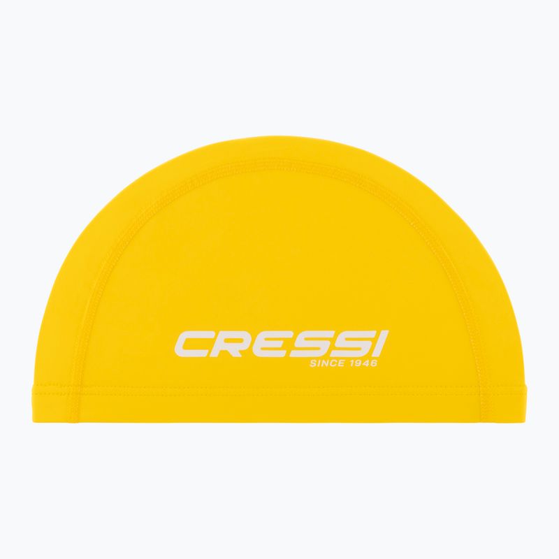 Шапка Cressi Senna жълто/бяло