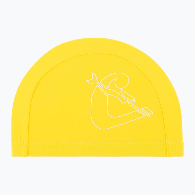 Шапка за плуване Cressi Tago yellow/whie 2