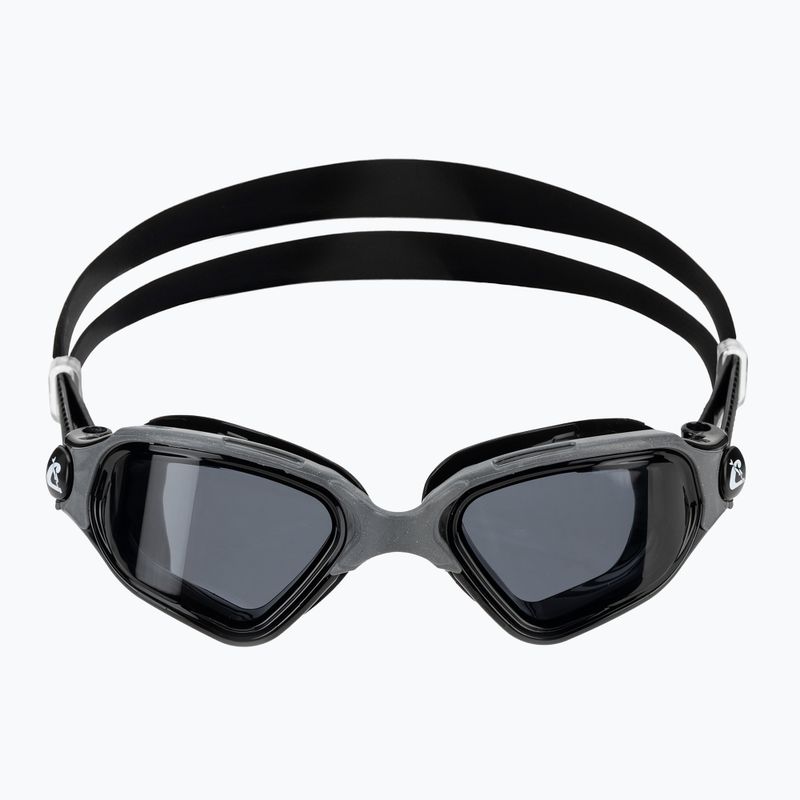 Очила за плуване Cressi Clear Eyes black/grey smoke 2
