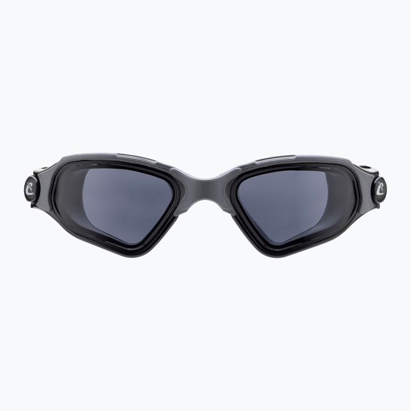 Очила за плуване Cressi Clear Eyes black/grey smoke 2