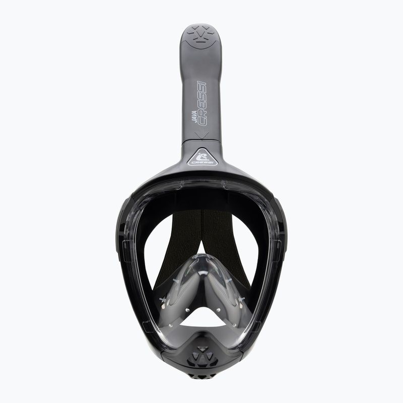 Mаска за цяло лице за шнорхелинг Cressi Java Full Face black/black 3