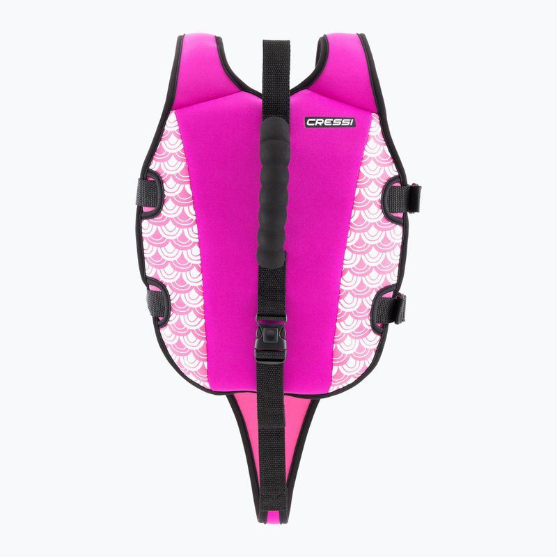 Детска жилетка за плуване Cressi Little Turtle lilac/pink 2