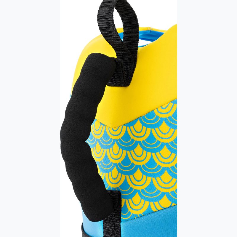 Детска спасителна жилетка Cressi Froggy azure/yellow 3