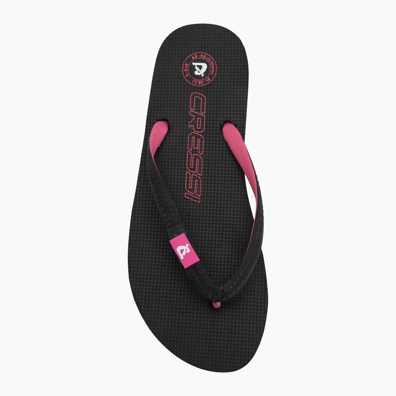 Дамски джапанки Cressi St Tropez black/fuchsia 5