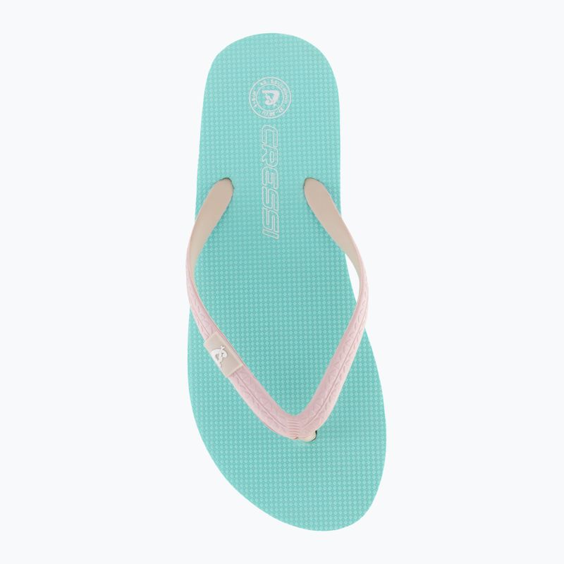 Дамски джапанки Cressi St Tropez aquamarine/pink 4