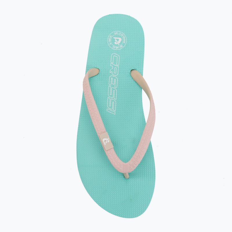 Дамски джапанки Cressi St Tropez aquamarine/pink 5