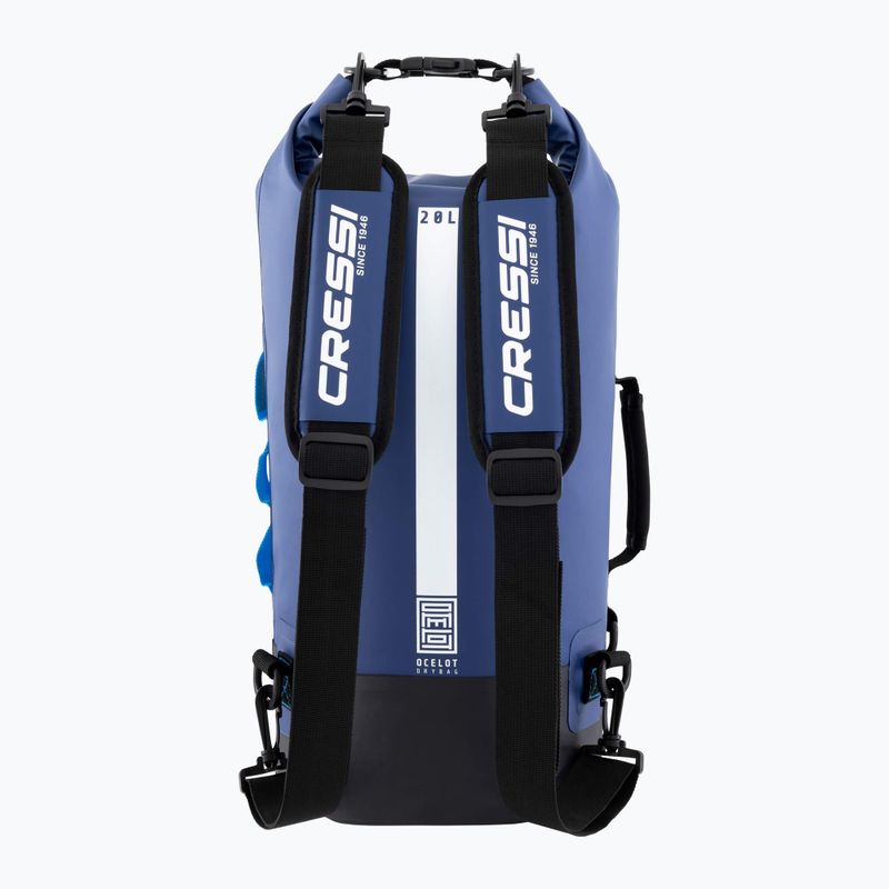 Водоустойчив чувал Cressi Ocelot Dry Bag 20 l blue/light blue 2
