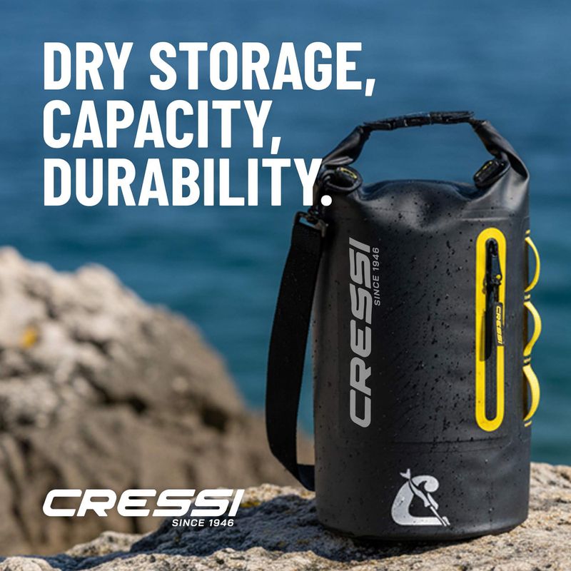 Водоустойчив чувал Cressi Ocelot Dry Bag 20 l blue/light blue 6