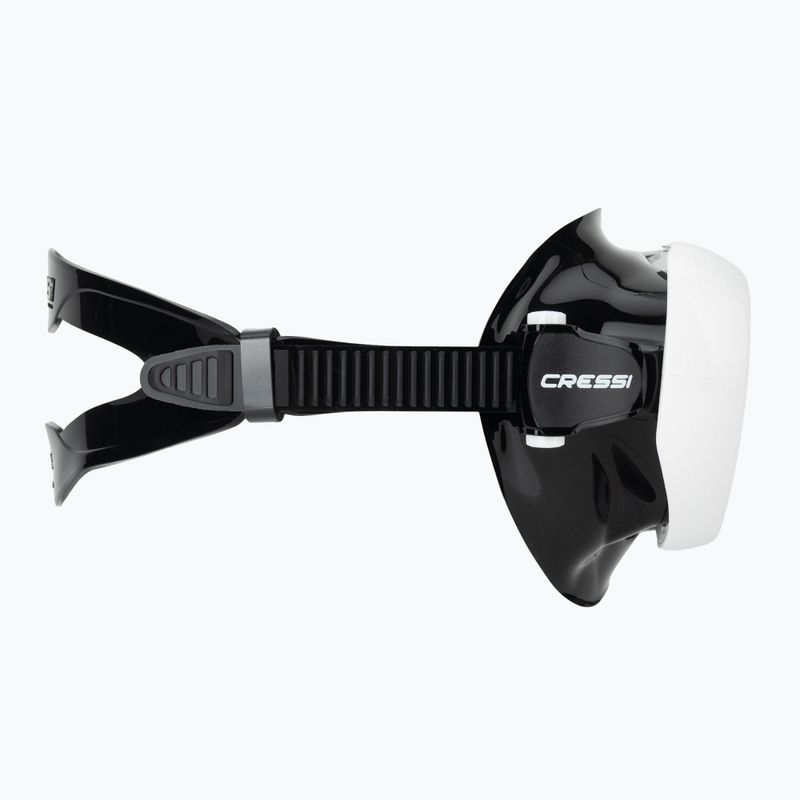 Дамска маска за гмуркане Cressi Honey 420 UV black/white/blue/orange 3