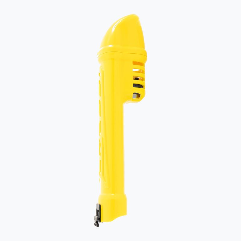 Цялолицева маска за шнорхелинг Cressi Komodo Full Face black/yellow 9