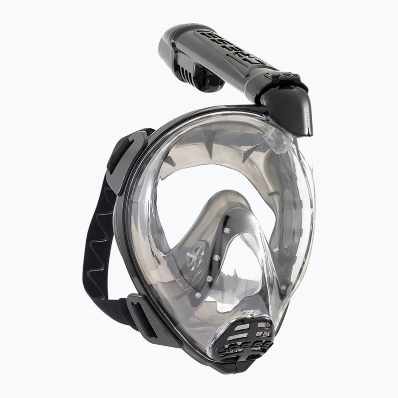 Цялолицева маска за шнорхелинг Cressi Komodo Full Face black/black 4
