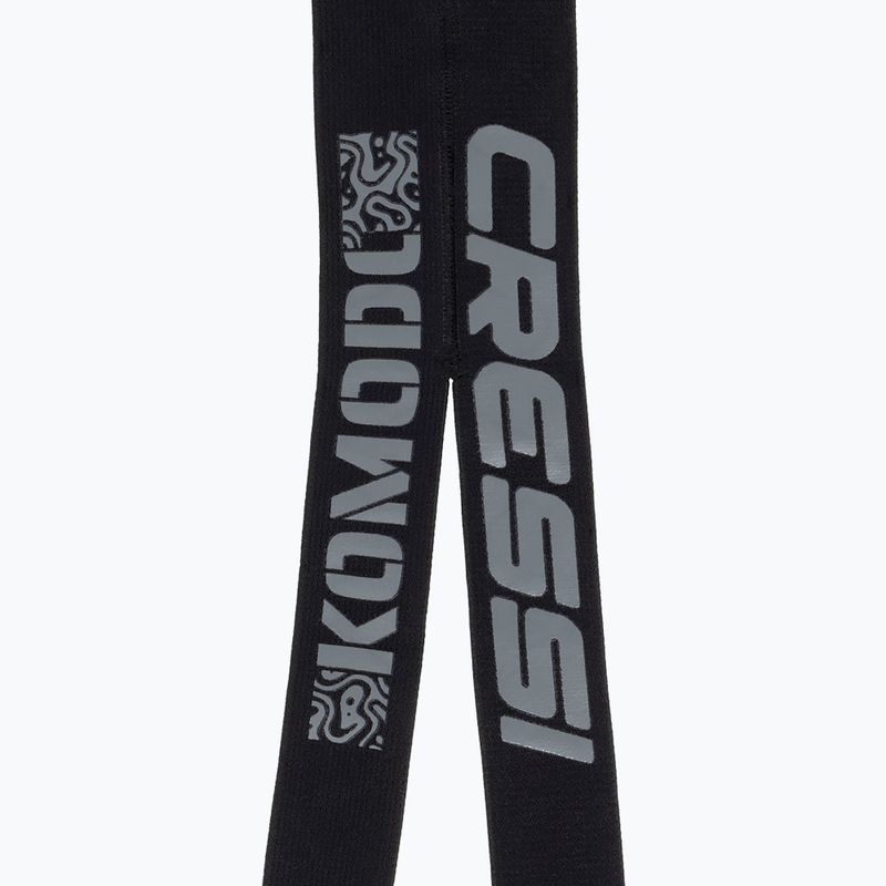 Цялолицева маска за шнорхелинг Cressi Komodo Full Face black/black 7