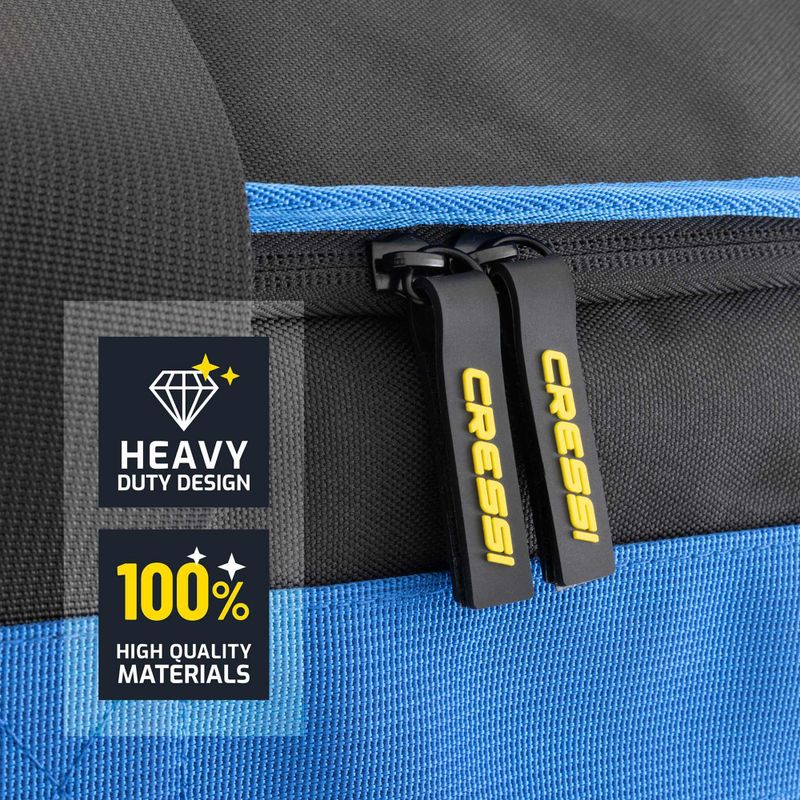 Чанта Cressi Olimpia Pool Family Duffle 45 l black/blue 7