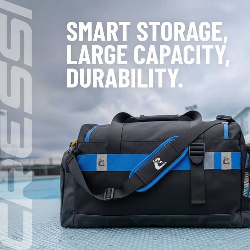 Чанта Cressi Olimpia Pool Family Duffle 45 l black/blue 11