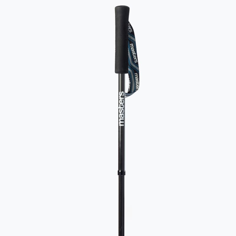 Kije nordic walking Masters Trecime Fix Carbon czarne 01S0219 2