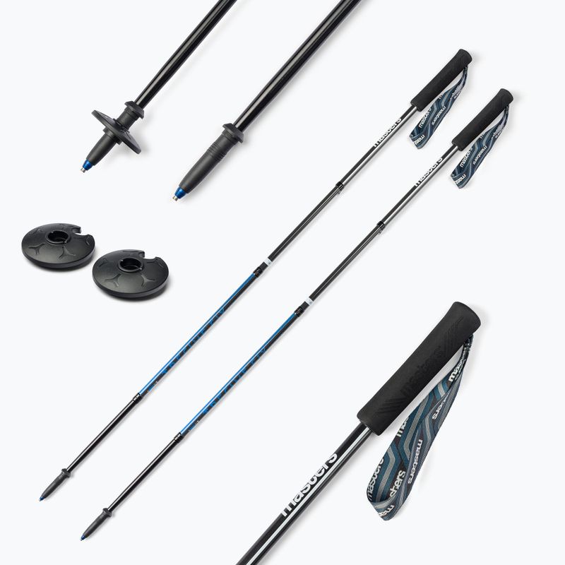 Kije nordic walking Masters Trecime Fix Carbon czarne 01S0219 7