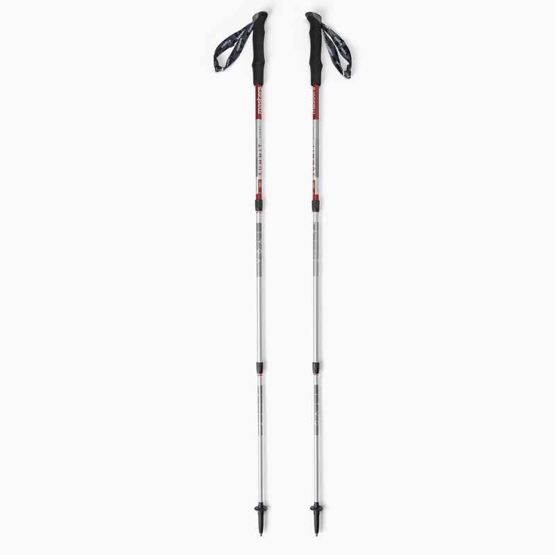 Kije Nordic Walking Masters Trekking Pole Summit Light czerwone 01S4419
