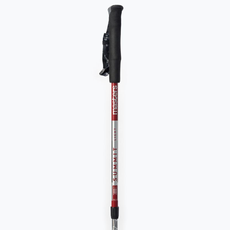 Kije Nordic Walking Masters Trekking Pole Summit Light czerwone 01S4419 2