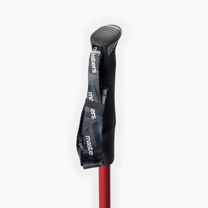 Kije Nordic Walking Masters Trekking Pole Summit Light czerwone 01S4419 3