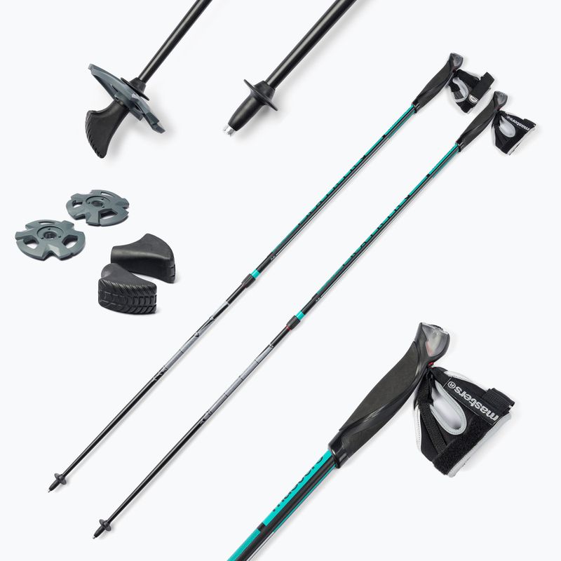 Kije nordic walking Masters Pole Training czarne 01N0620 7