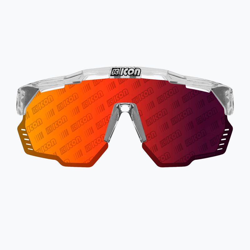 SCICON Aeroshade Kunken crystal gloss/scnpp monogram multimirror red очила за колоездене EY31130700 3