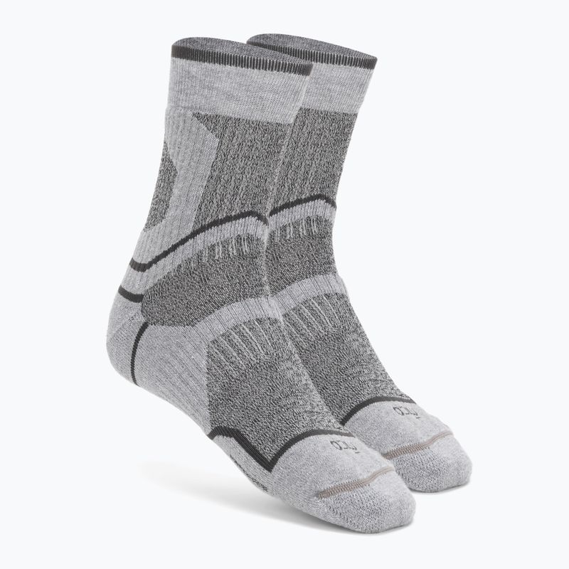 Mico Medium Weight Extra Dry Trek Crew сиви чорапи за трекинг CA03058