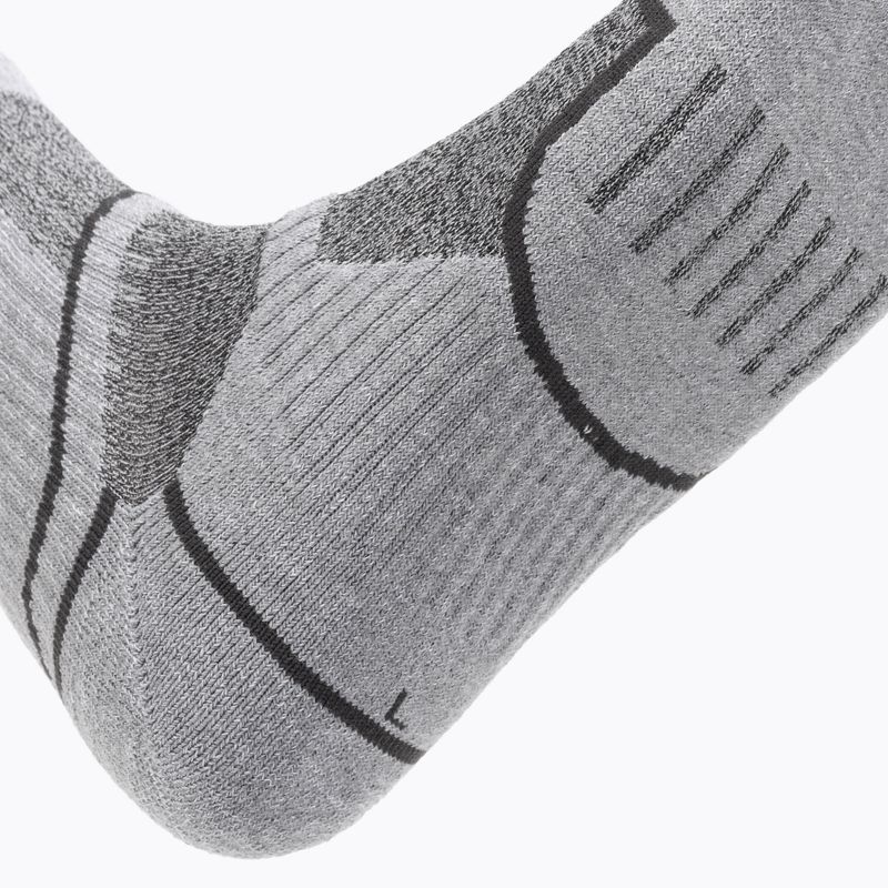 Mico Medium Weight Extra Dry Trek Crew сиви чорапи за трекинг CA03058 3
