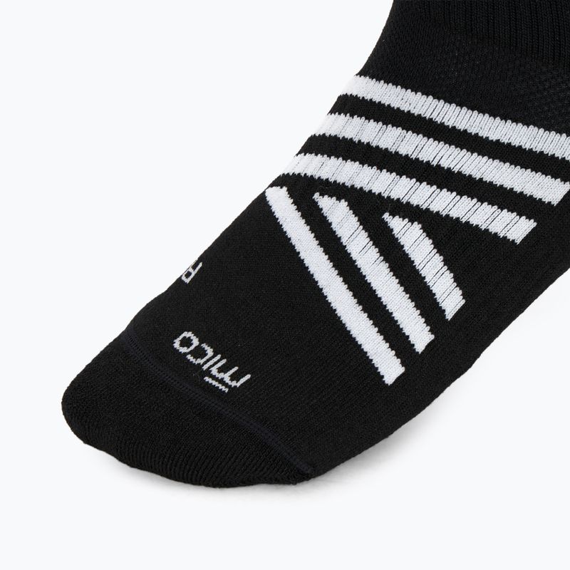 Детски скиорски чорапи Mico Heavy Weight Superthermo Primaloft Merino Ski nero bianco 3