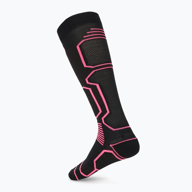 Мъжки ски чорапи Mico Medium Weight Warm Control Ski nero fucsia fluo 2