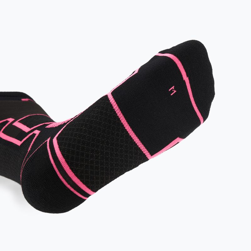 Мъжки ски чорапи Mico Medium Weight Warm Control Ski nero fucsia fluo 4