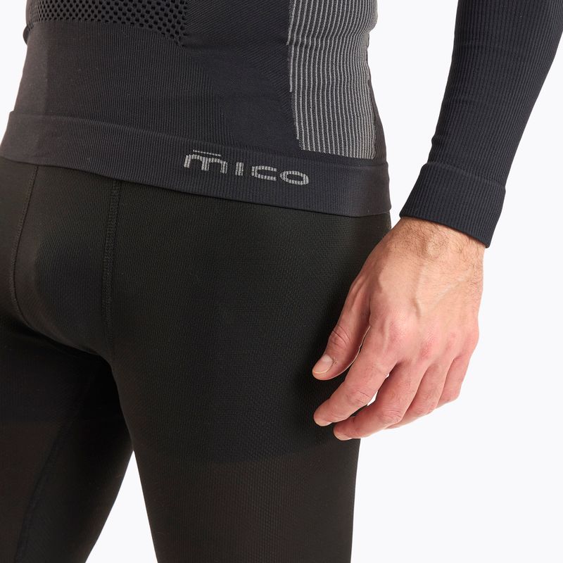 Мъжка термоактивна блуза Mico M1 Mock Neck nero 5