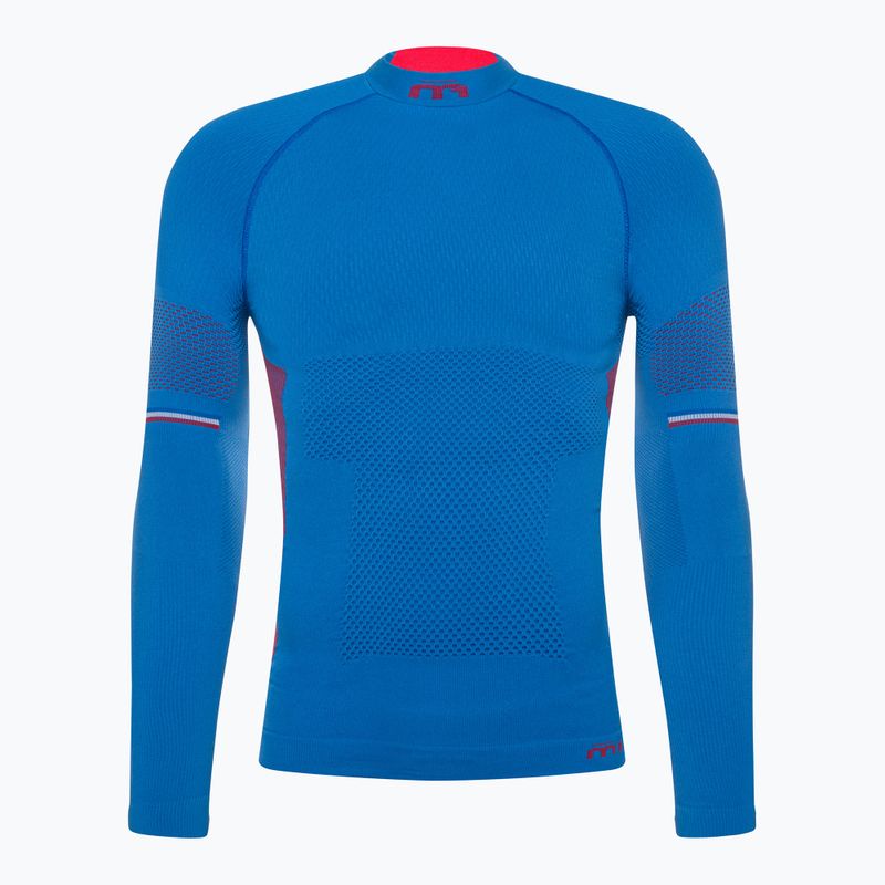 Мъжка термоактивна блуза Mico M1 Mock Neck cobalto 7