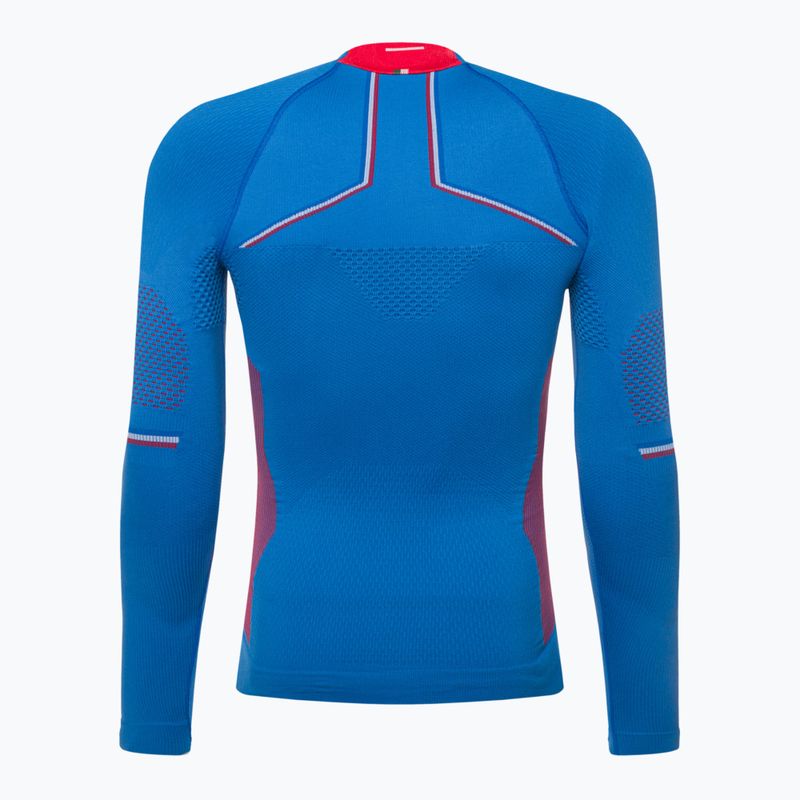 Мъжка термоактивна блуза Mico M1 Mock Neck cobalto 8