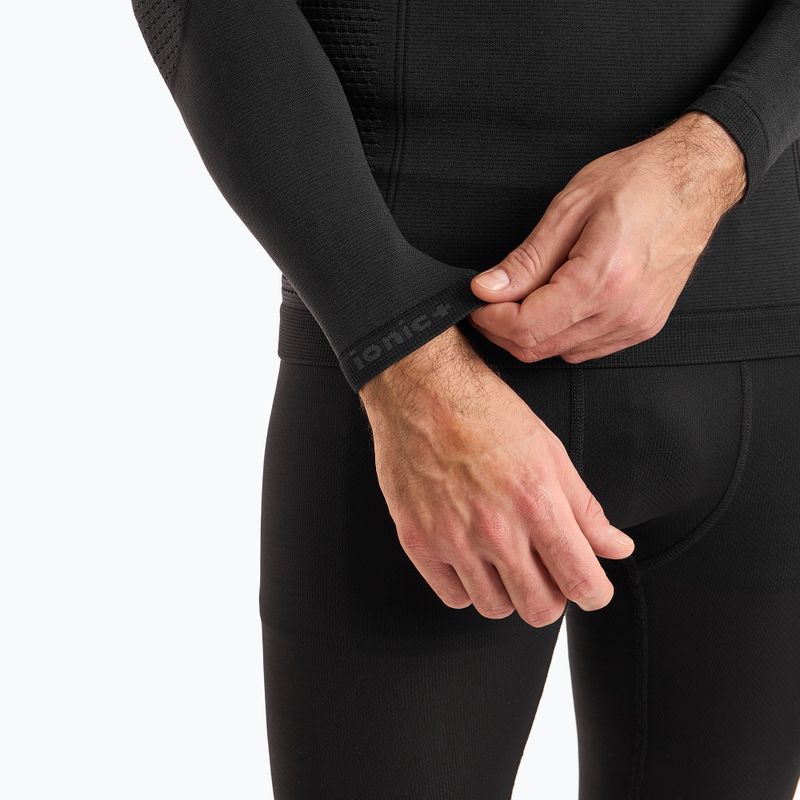 Мъжка термоактивна блуза Mico Odor Zero Round Neck nero 5
