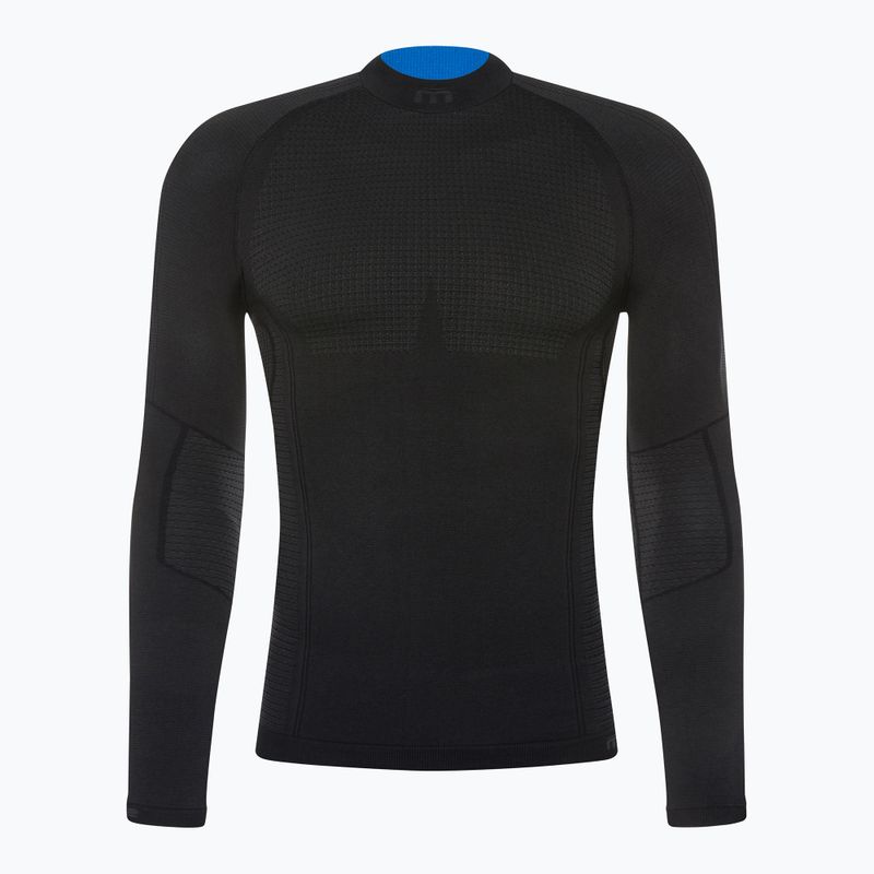 Мъжка термоактивна блуза Mico Odor Zero Mock Neck nero 6