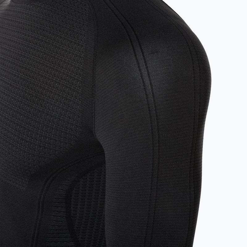 Мъжка термоактивна блуза Mico Odor Zero Mock Neck nero 8