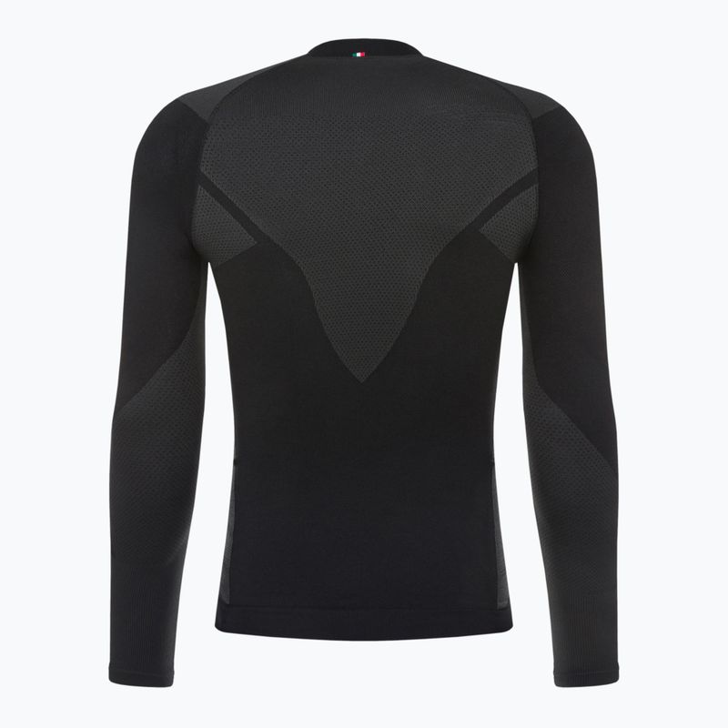 Мъжка термална тениска Mico Warm Control Mock Neck black IN01851 7