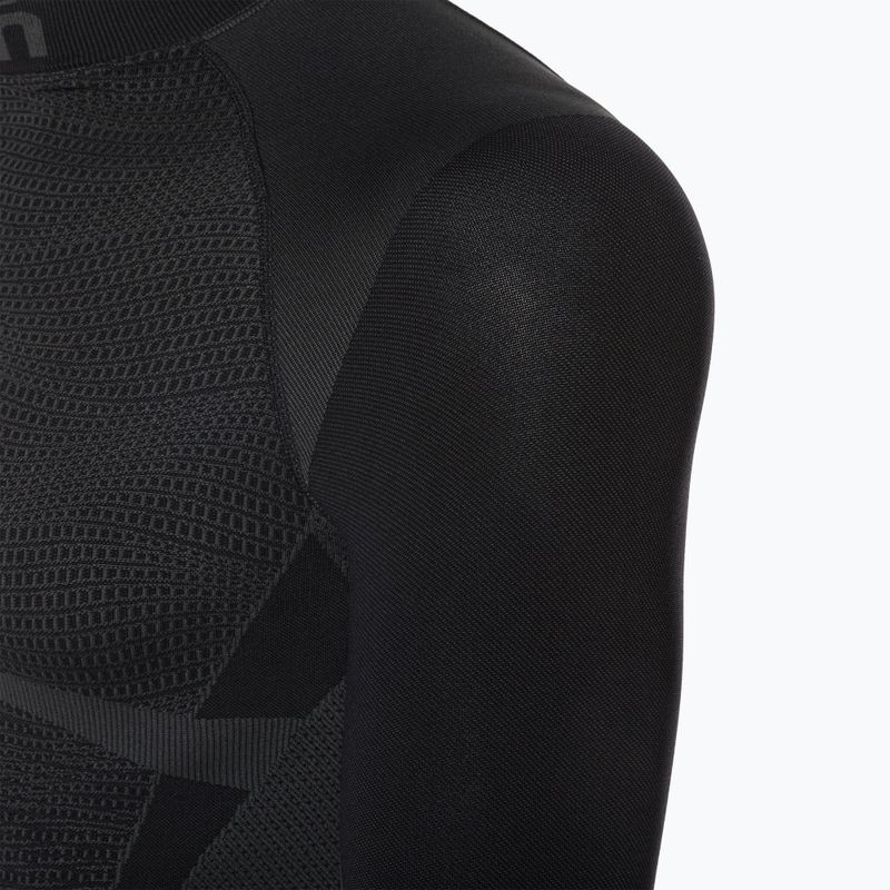 Мъжка термоактивна блуза Mico Warm Control Mock Neck nero 8