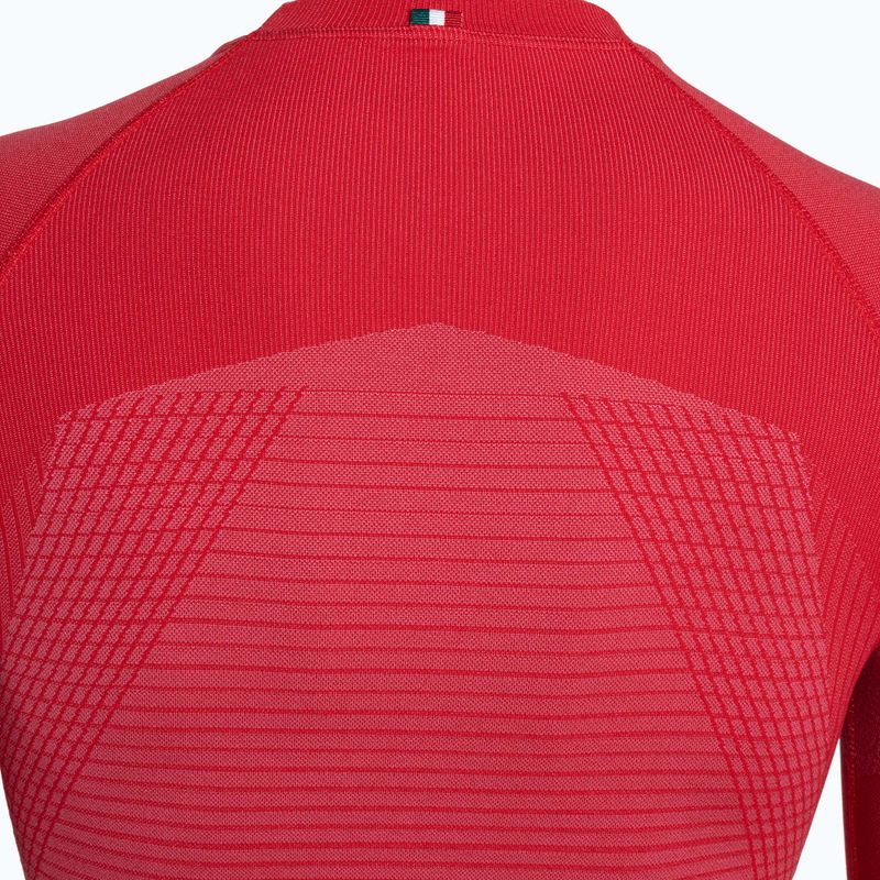 Дамска термоактивна блуза Mico Warm Control Round Neck fragola 10